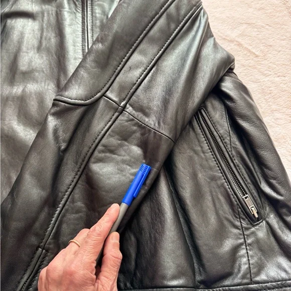 Willson Black Leather Jacket
